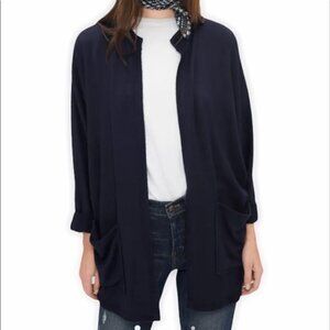 NWT New $168 SPLENDID Dolman Sleeve Cardigan Navy Size XS
